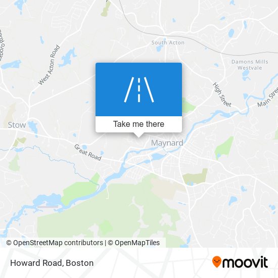Mapa de Howard Road