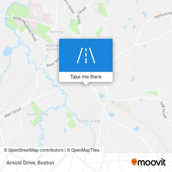 Arnold Drive map