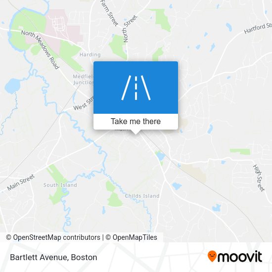 Mapa de Bartlett Avenue