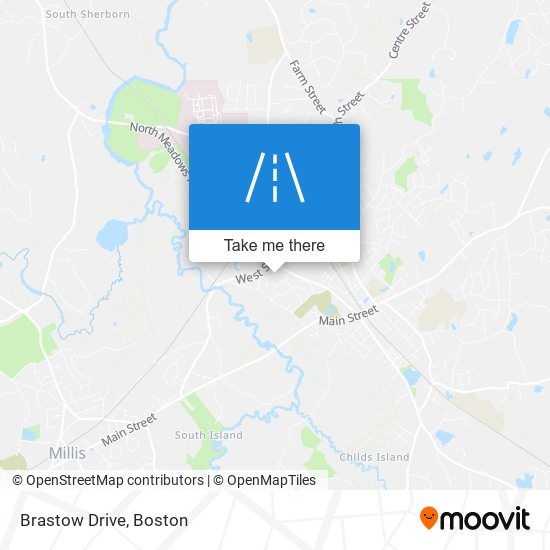 Brastow Drive map