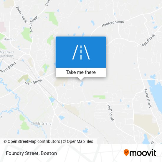 Mapa de Foundry Street
