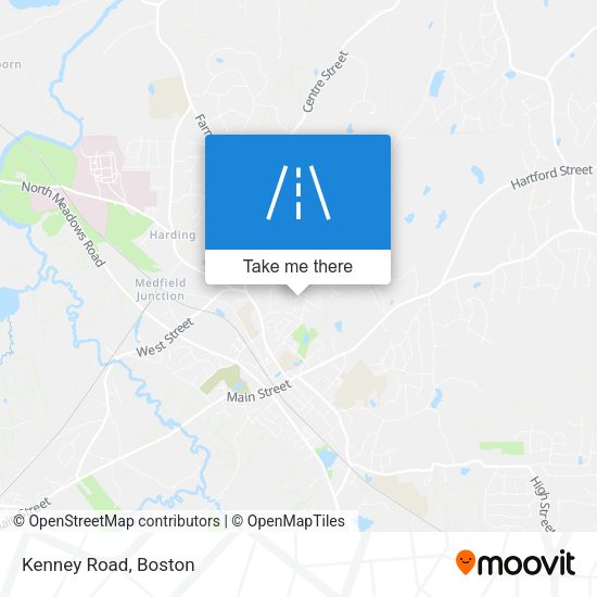 Mapa de Kenney Road