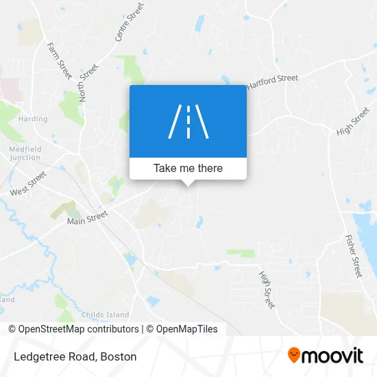Ledgetree Road map