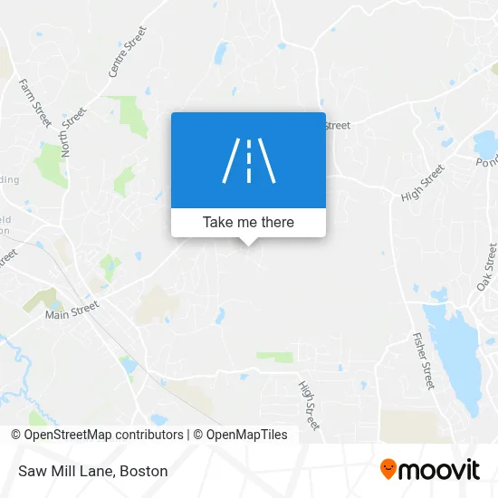 Saw Mill Lane map