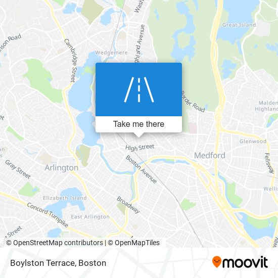 Boylston Terrace map