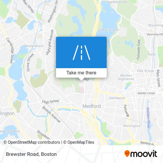 Mapa de Brewster Road
