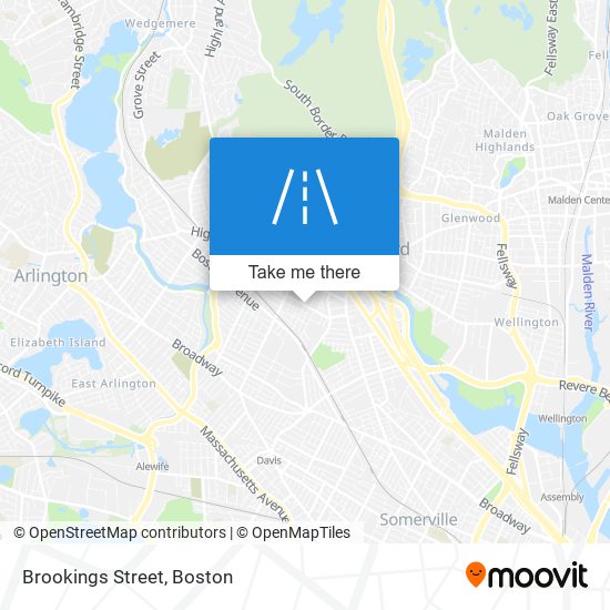 Mapa de Brookings Street