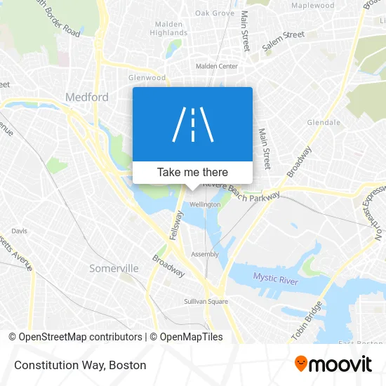 Constitution Way map