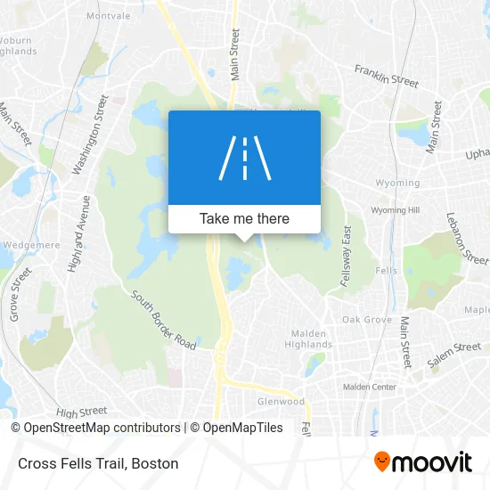 Cross Fells Trail map