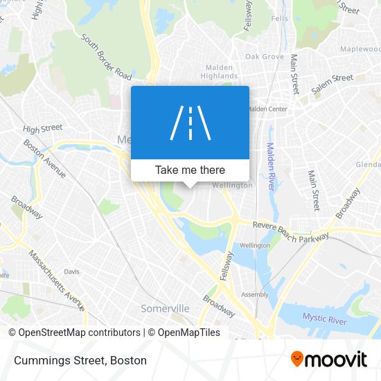 Mapa de Cummings Street