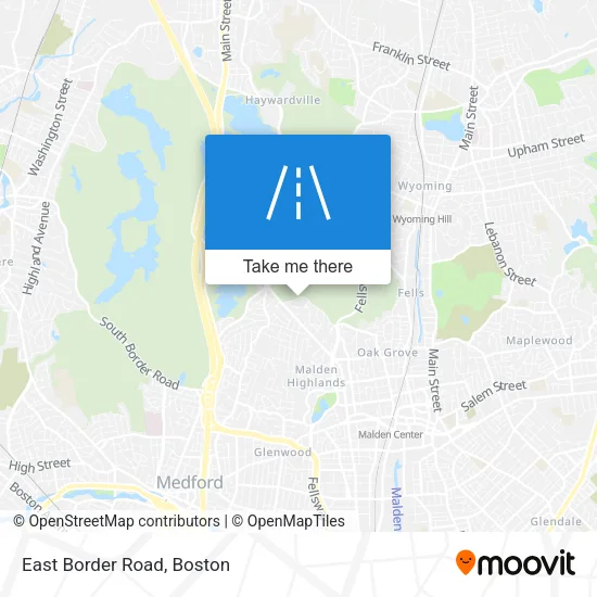 East Border Road map