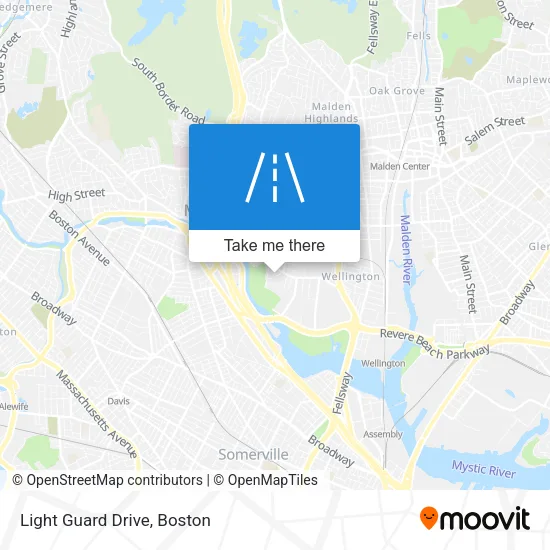 Light Guard Drive map