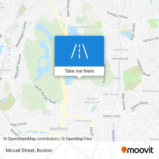 Mccall Street map