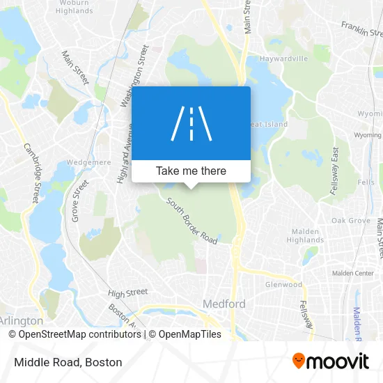 Middle Road map