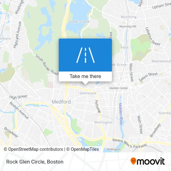Mapa de Rock Glen Circle