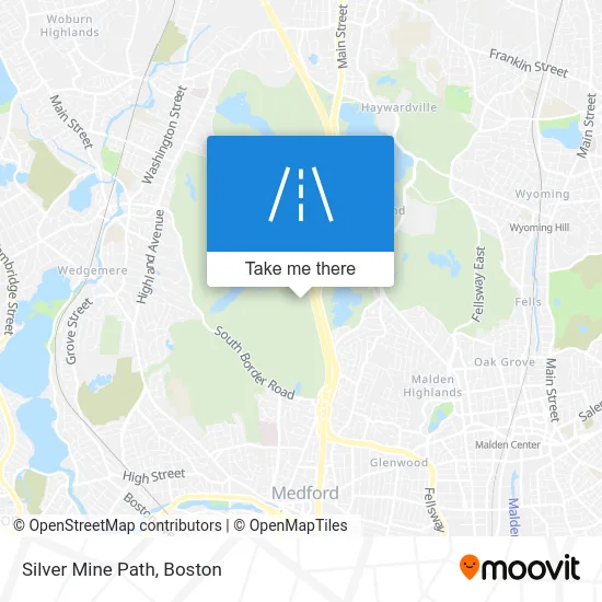 Silver Mine Path map