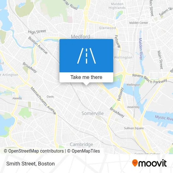 Smith Street map