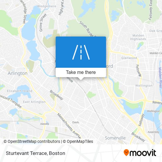 Sturtevant Terrace map