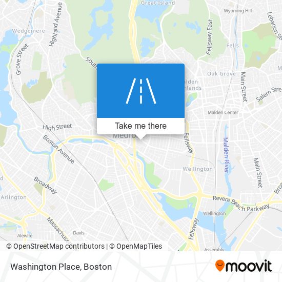 Mapa de Washington Place