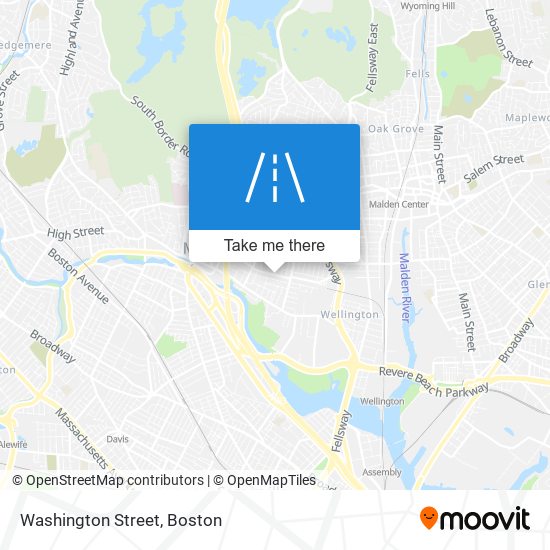 Mapa de Washington Street