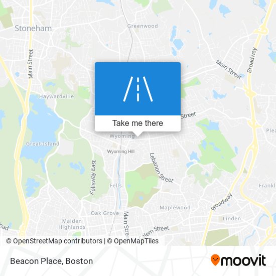 Beacon Place map