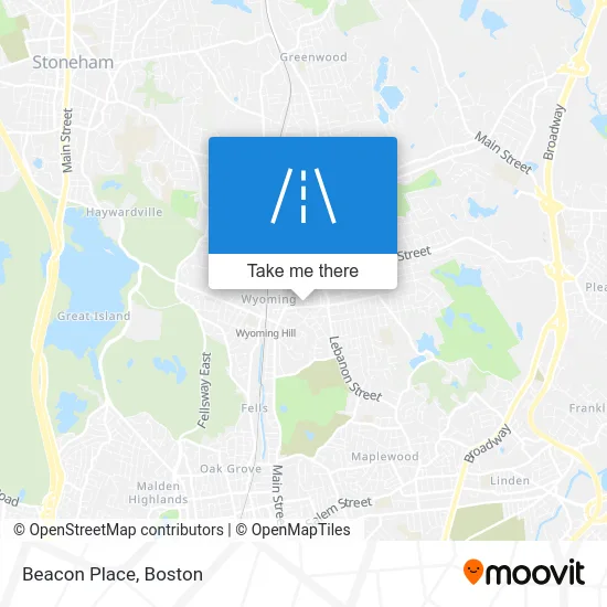Beacon Place map