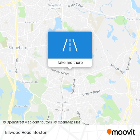 Ellwood Road map