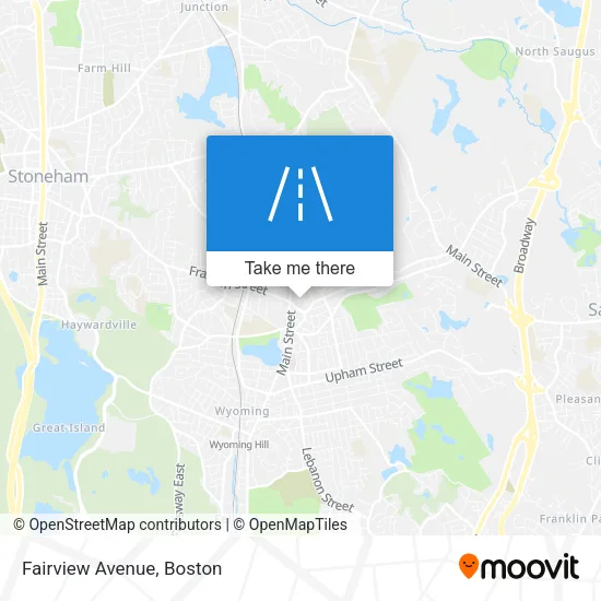 Fairview Avenue map
