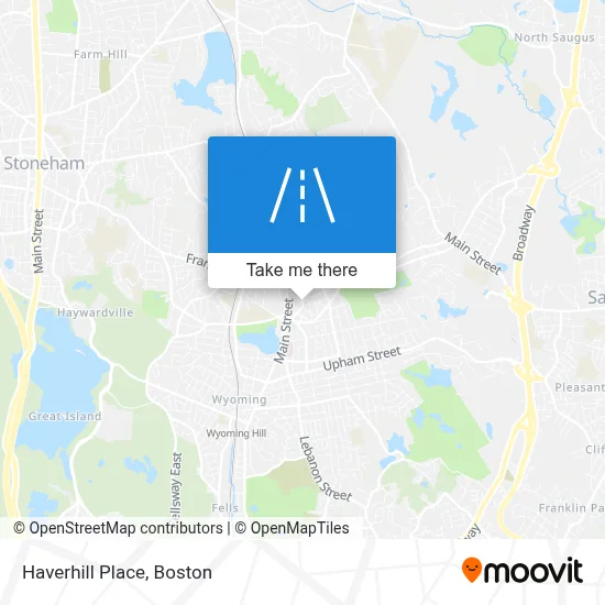 Haverhill Place map