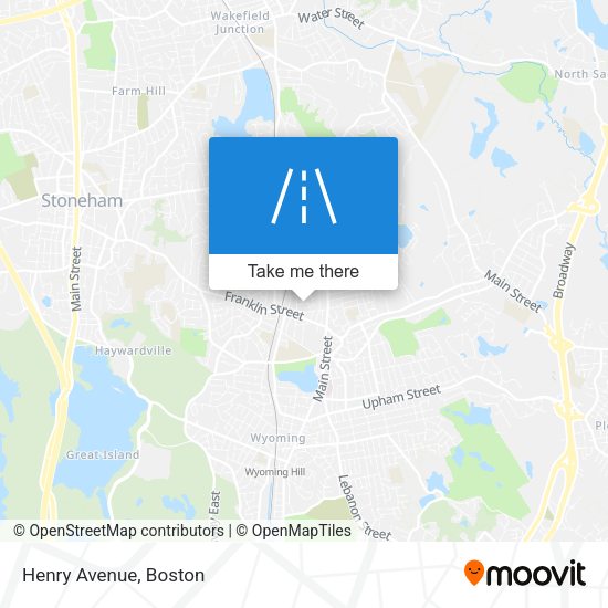 Mapa de Henry Avenue