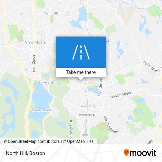 Mapa de North Hill