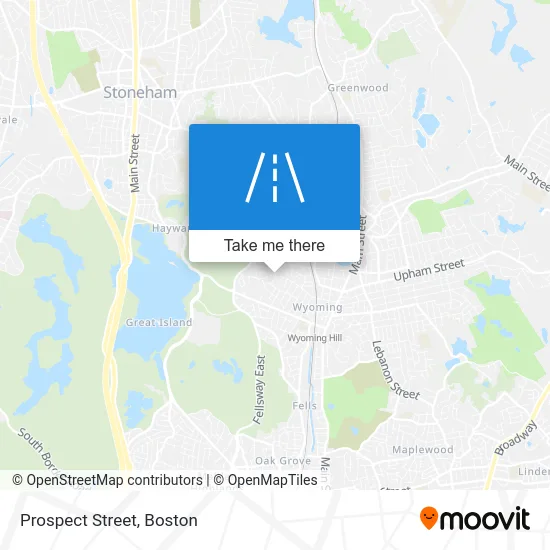 Prospect Street map