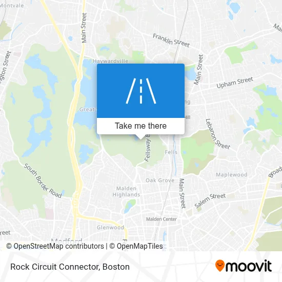 Rock Circuit Connector map