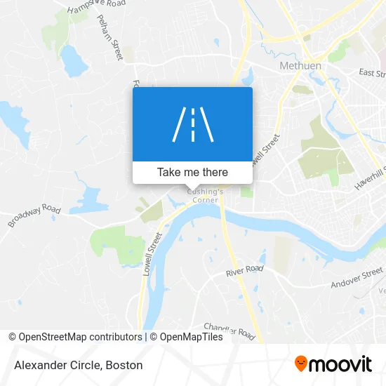 Alexander Circle map