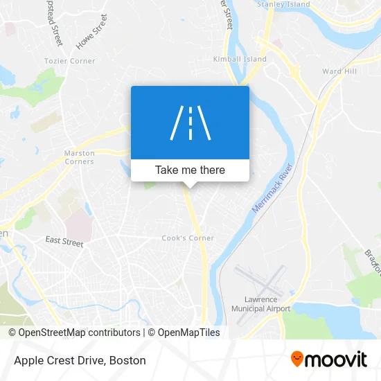 Apple Crest Drive map