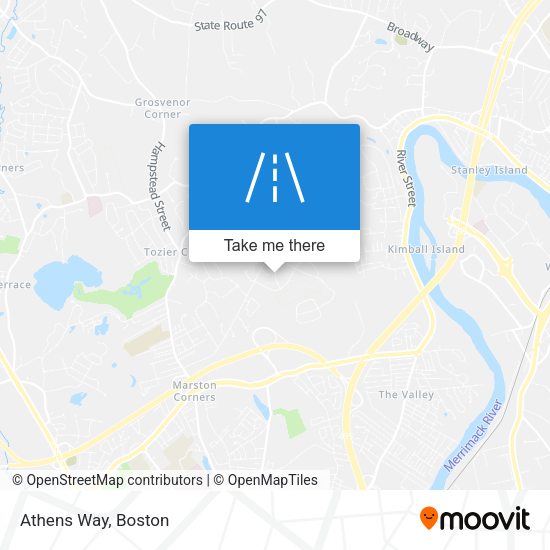 Mapa de Athens Way