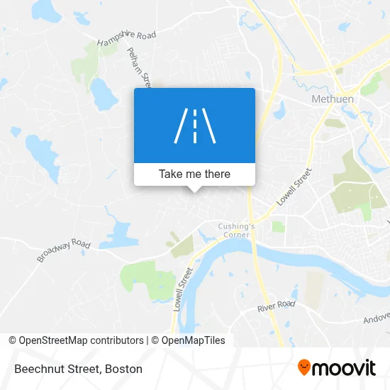 Beechnut Street map