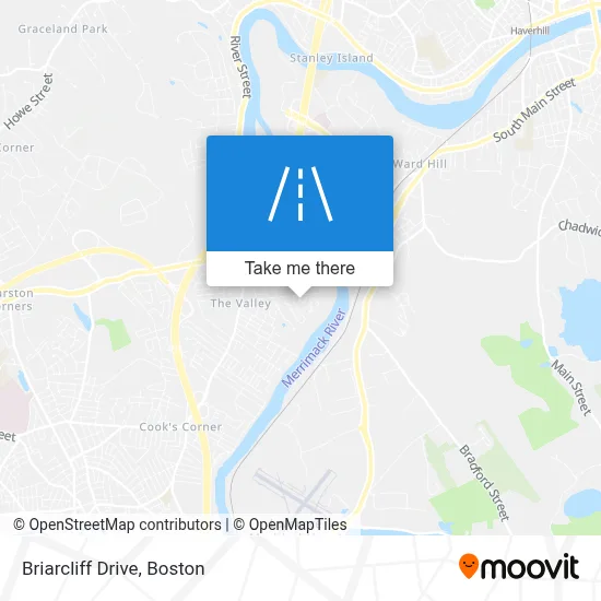 Briarcliff Drive map