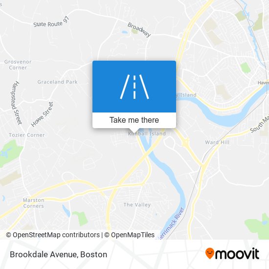 Mapa de Brookdale Avenue