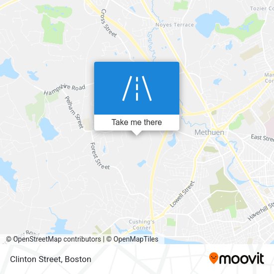 Mapa de Clinton Street