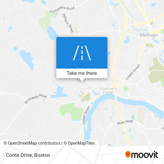 Conte Drive map