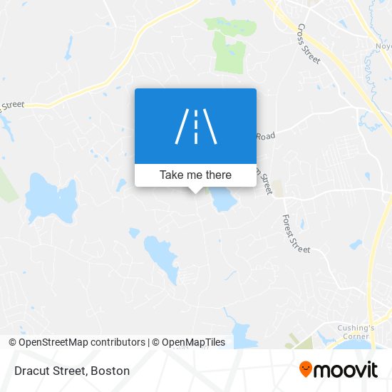 Dracut Street map