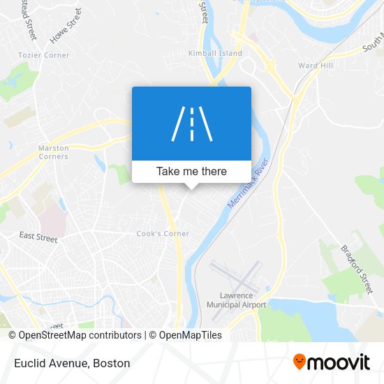 Mapa de Euclid Avenue