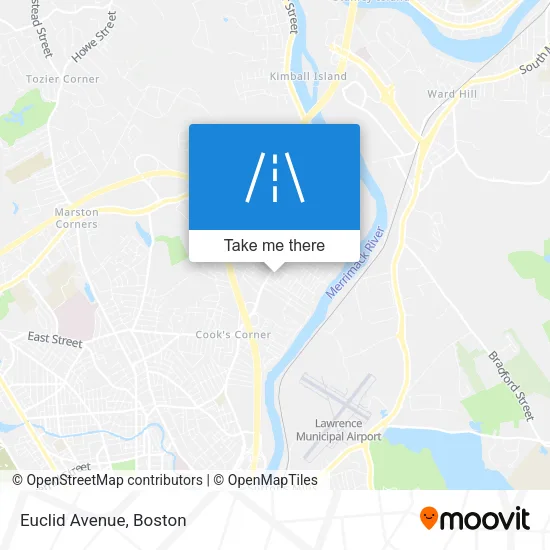 Euclid Avenue map