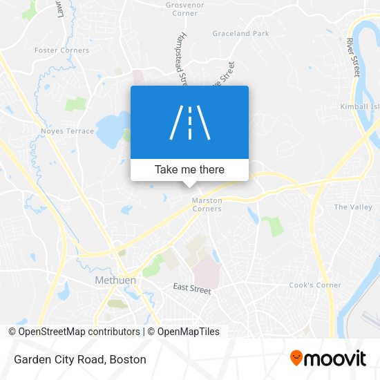 Mapa de Garden City Road