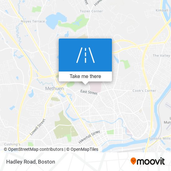 Hadley Road map