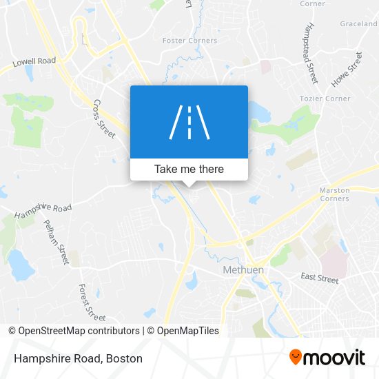 Mapa de Hampshire Road