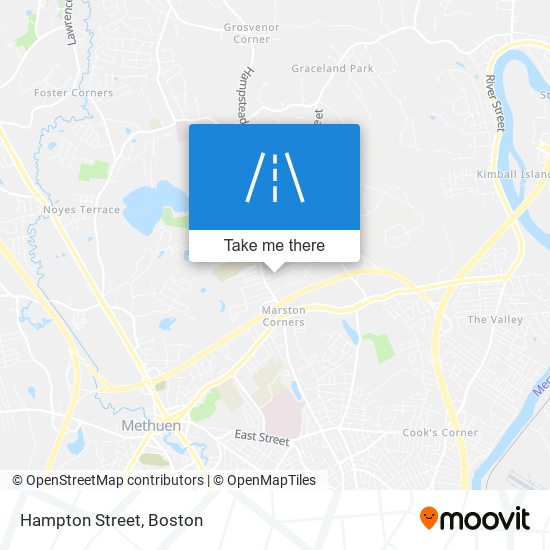 Hampton Street map