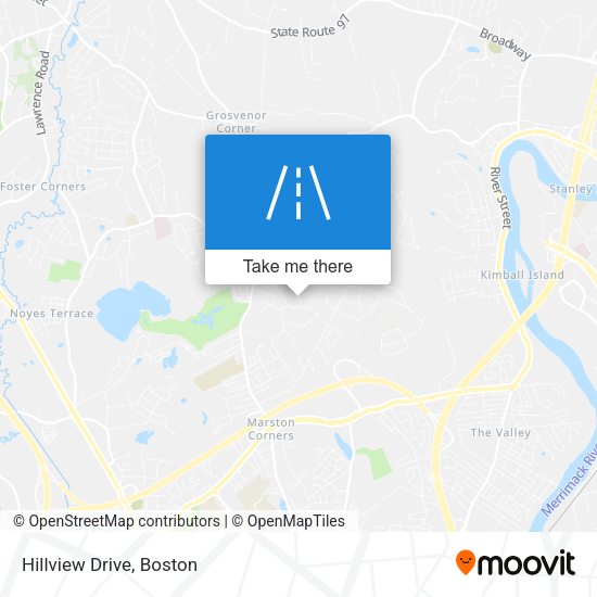 Mapa de Hillview Drive