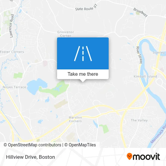 Hillview Drive map